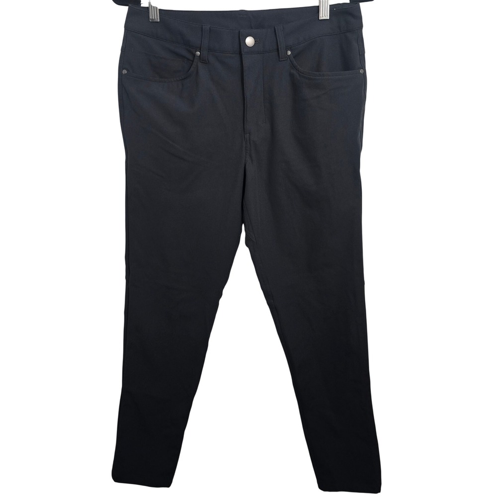 Lululemon ABC Pant Slim Warpstreme‎ Charcoal Gray Men's 30 Five Pocket Commuter